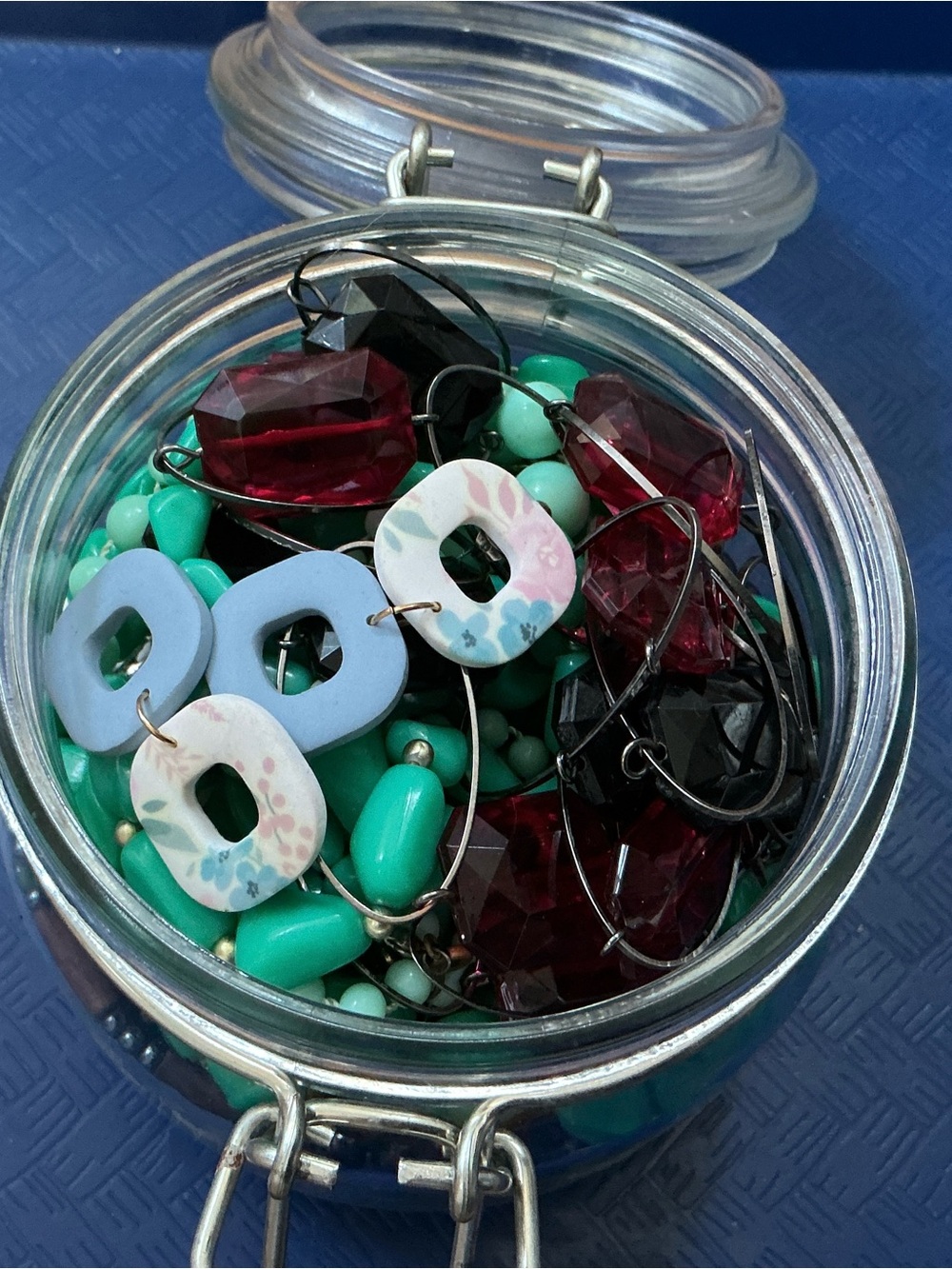 Mixed Jewelry in a Jar